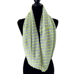 Neon Stripe Infinity Scarf